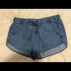 Loft Pull On Denim Shorts